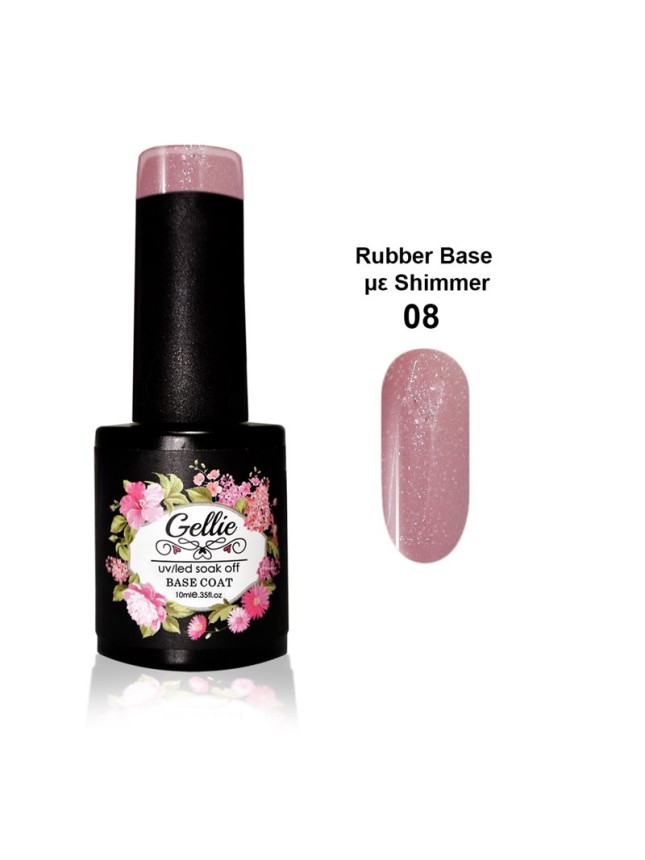 Gellie Shimmer Rubber Base 08