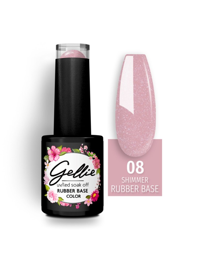 Gellie Shimmer Rubber Base 08