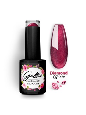 Gellie Ημιμόνιμο Βερνίκι Diamond Cat Eye 07