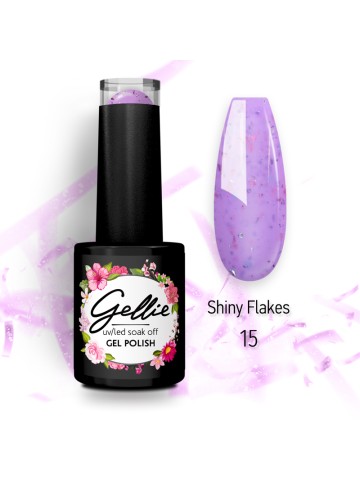 Gellie Ημιμόνιμο Βερνίκι Shiny Flakes 15