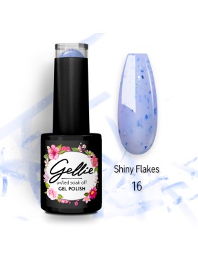 Gellie Ημιμόνιμο Βερνίκι Shiny Flakes 16 Gellie Ημιμόνιμο Βερνίκι Shiny Flakes 16