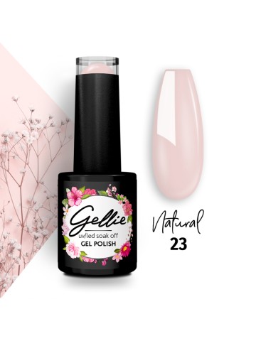 Gellie Ημιμόνιμο Βερνίκι Natural 23