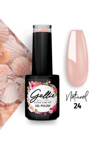 Gellie Ημιμόνιμο Βερνίκι Natural 24