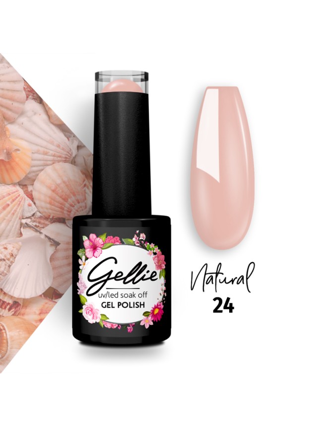 Gellie Ημιμόνιμο Βερνίκι Natural 24