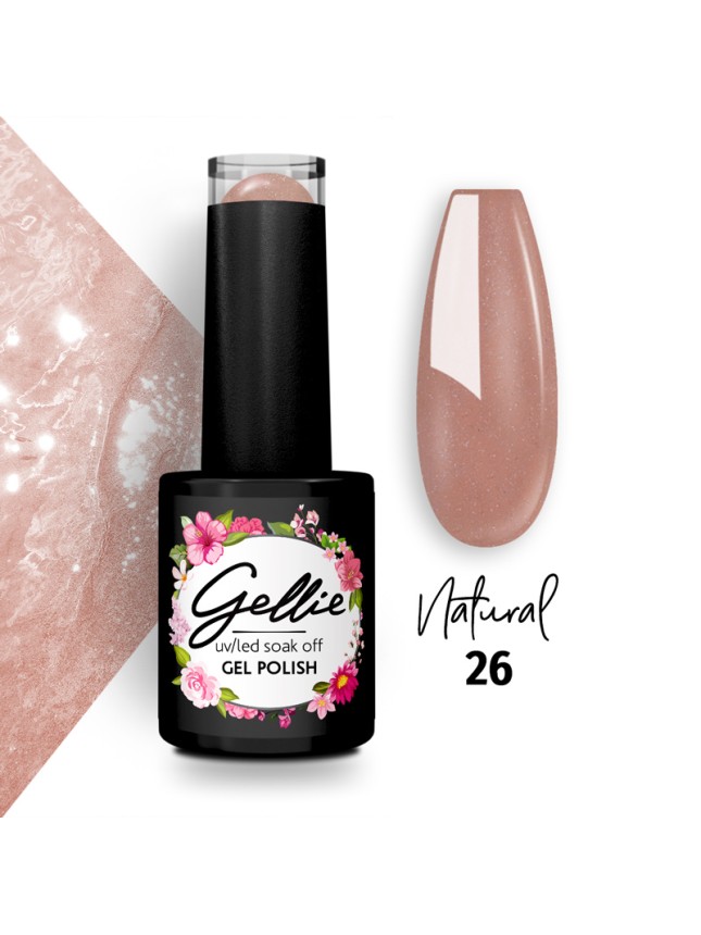 Gellie Ημιμόνιμο Βερνίκι Natural 26