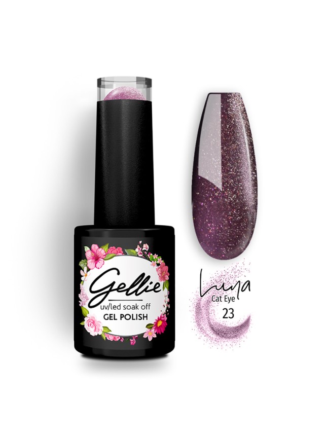 Gellie Ημιμόνιμο Βερνίκι Luna Cat Eye 23
