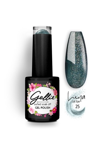 Gellie Ημιμόνιμο Βερνίκι Luna Cat Eye 25