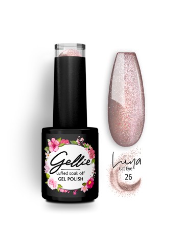 Gellie Ημιμόνιμο Βερνίκι Luna Cat Eye 26