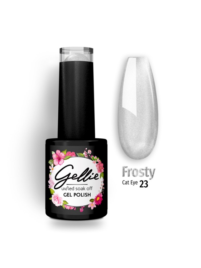 Gellie Ημιμόνιμο Βερνίκι Frosty Cat Eye 23