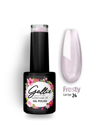 Gellie Ημιμόνιμο Βερνίκι Frosty Cat Eye 24
