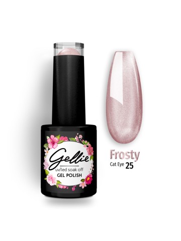 Gellie Ημιμόνιμο Βερνίκι Frosty Cat Eye 25