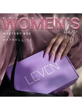 Leven x Maybelline | Mystery Box | Women's Day Edition Leven x Maybelline | Mystery Box | Women's Day Edition