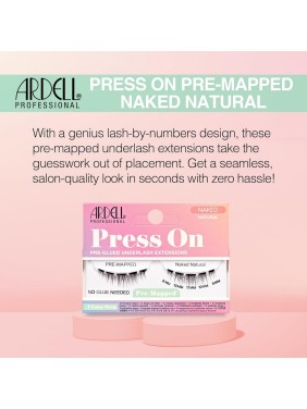 Ardell Press On Naked Pre-Glued Underlash Extensions