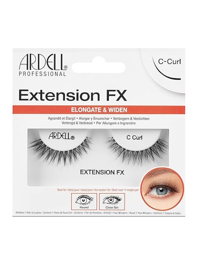 Ardell Extension FX Lashes C Curl Elongate and Widen