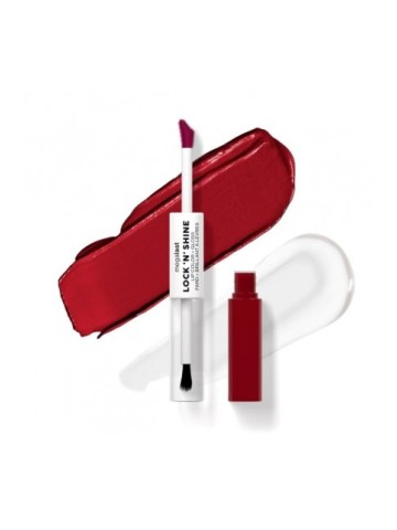Wet N Wild MegaLast Lock n Shine Lip Color & Gloss 5494 Red-Y For More