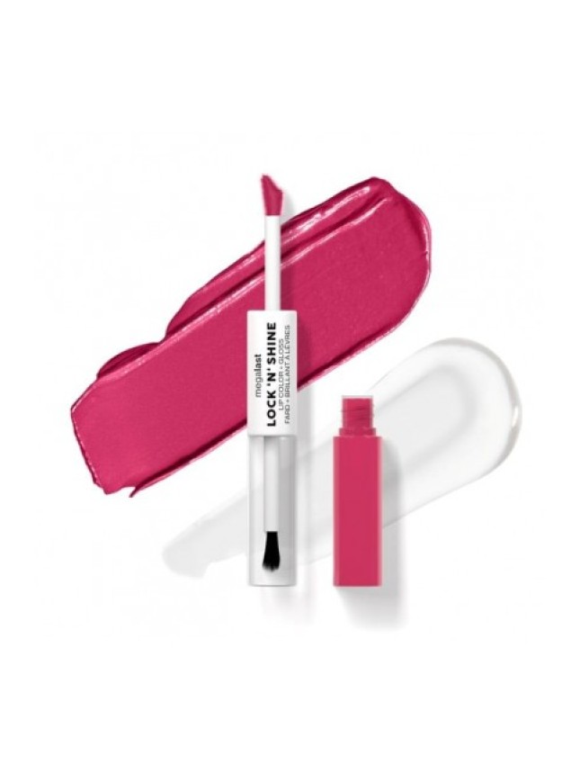 Wet N Wild MegaLast Lock n Shine Lip Color & Gloss 5497 Iresistible