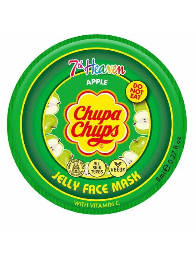 7th Heaven Chupa Chups Apple Jelly Face Mask Μάσκα με Βιταμίνη C
