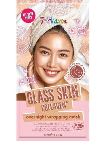 7th Heaven Glass Skin Collagen Wrapping Mask