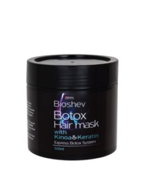 Bioshev HAIR BOTOX MASK WITH KINOA & KERATIN 500ML