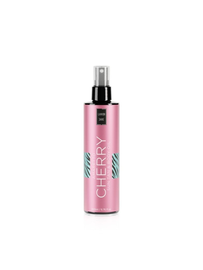 Lavish Care AMARETTO CHERRY SUN TAN & BODY OIL