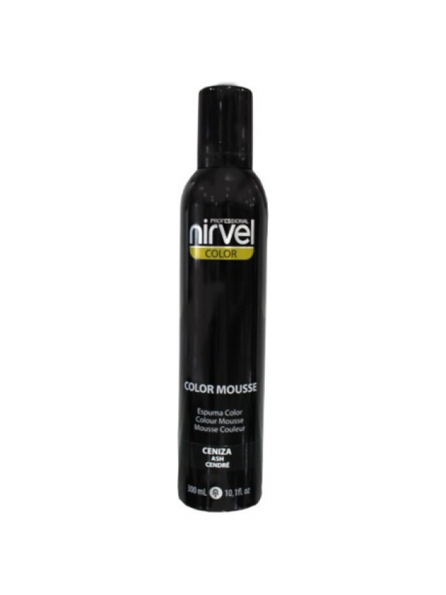 Nirvel Color Mousse 300ml Χρωμοαφρός χρώμα Σκούρο Σταχτί