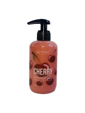 Quickgel Shower Gel – Cherry 300ml