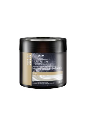 Evialia Μάσκα Μαλλιών με Μετάξι, Κερατίνη, Β5 & Πλούσια Ενεργά - 500ml