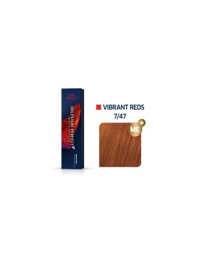 Wella Koleston Perfect Me+ Vibrant Reds 7/47 Ξανθό Κόκκινο Καφέ 60ml