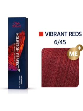 Wella Koleston Perfect Me+ Vibrant Reds 6/45 Ξανθό Σκούρο Κόκκινο Μαονί 60ml