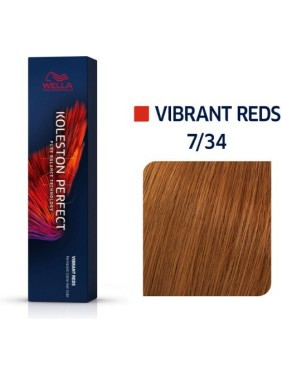 Wella Koleston Perfect Vibrant Reds 7/34 Ξανθό Χρυσό Κόκκινο 60ml