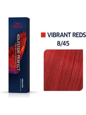 Wella Koleston Perfect Me+ Vibrant Reds 8/45 Ξανθό Ανοιχτό Κόκκινο Μαονί 60ml