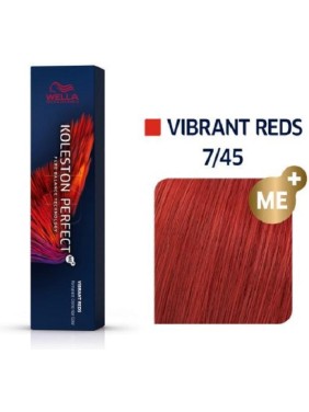 Wella Koleston Perfect Me+ Vibrant Reds 7/45 Ξανθό Κόκκινο Μαονί 60ml