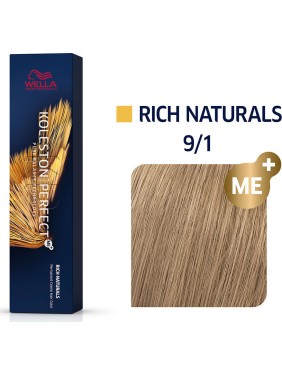 Wella Koleston Perfect Me+ Rich Naturals 9/1 Ξανθό Πολύ Ανοιχτό Σαντρέ 60ml