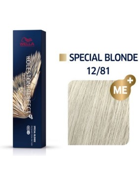 Wella Koleston Perfect Me+ Special Blonde 12/81 Special Blonde Φυσικό Περλέ Σαντρέ 60ml