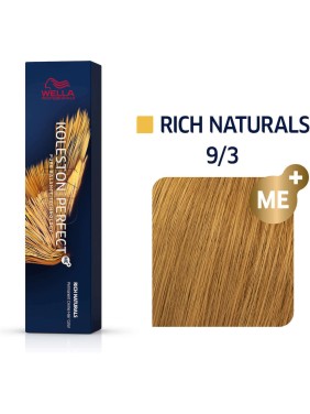 Wella Koleston Perfect Me+ Rich Naturals 9/3 Ξανθό Πολύ Ανοιχτό Χρυσό 60ml