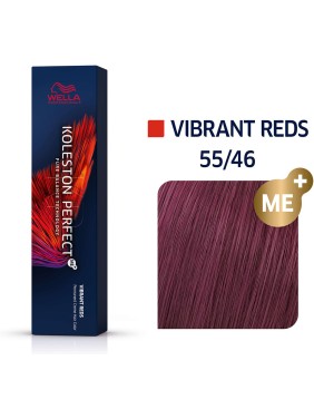 Wella Koleston Perfect Me+ Vibrant Reds 55/46 Εντονο Καστανό Ανοιχτό Κόκκινο Βιολέ 60ml