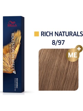 Wella Koleston Perfect Me+ Rich Naturals 8/97 Ξανθό Ανοιχτό Φυμέ Καφέ 60ml