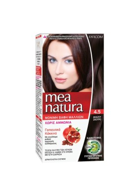 ΜΕΑ NATURA ΣΕΤ ΒΑΦΗΣ ΧΩΡΙΣ ΑΜΜΩΝΙΑ 60ML 4.5-ΑΚΑΖΟΥ ΣΚΟΥΡΟ