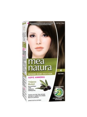 ΜΕΑ NATURA ΣΕΤ ΒΑΦΗΣ ΧΩΡΙΣ ΑΜΜΩΝΙΑ 60ML 4-ΚΑΣΤΑΝΟ