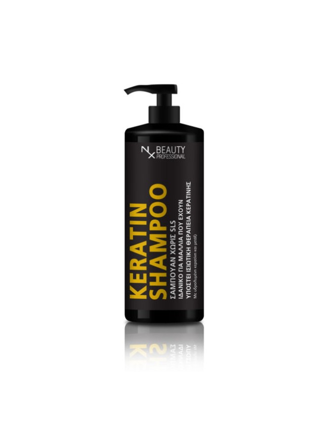 NX Beauty Professional Σαμπουάν Keratin 1000ml