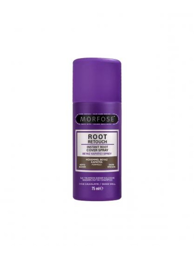 Morfose Root Retouch Intense Dark Brown Spray Κάλυψης Των Ριζών - 75ml