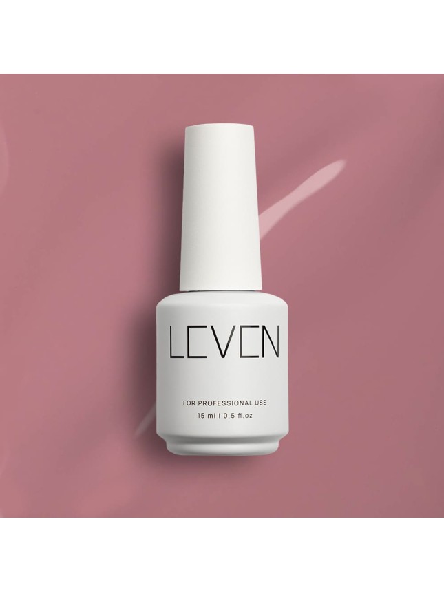Leven | Ημιμόνιμο βερνίκι 15ml no. 009 Dirty Rose