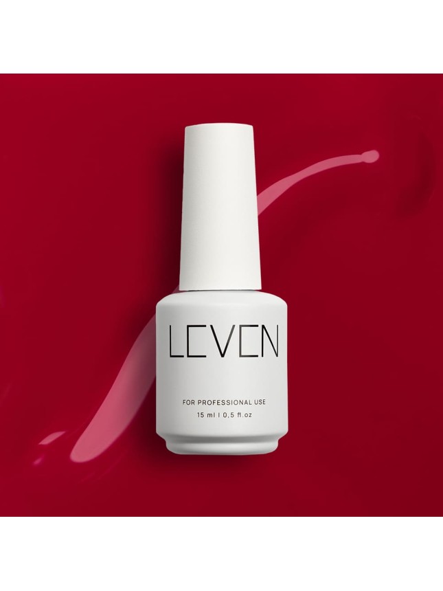 Leven | Ημιμόνιμο βερνίκι 15ml no. 016 Rasberry