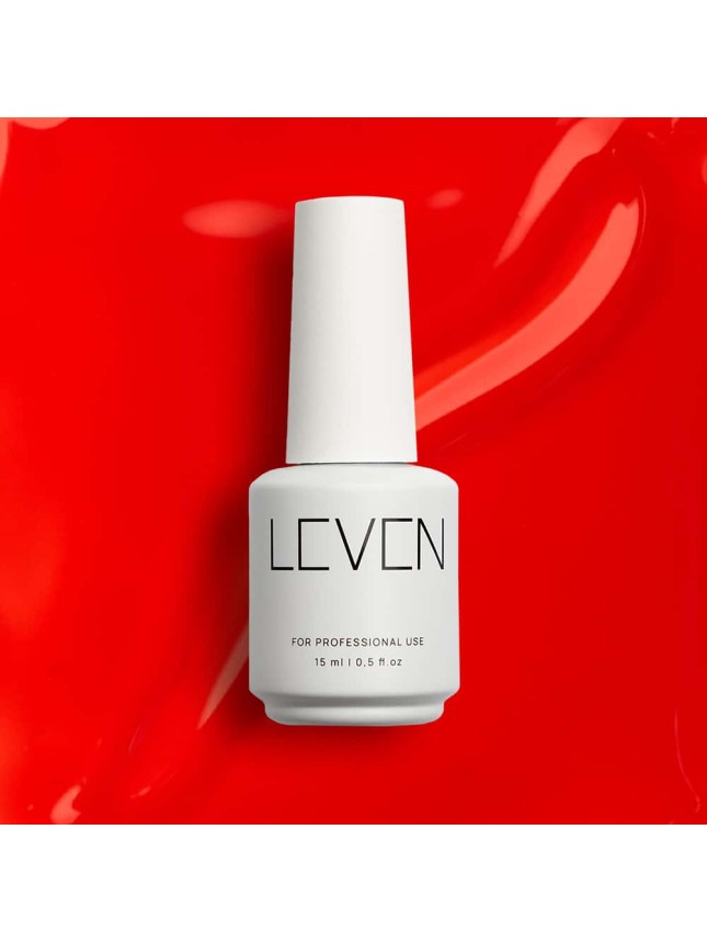 Leven | Ημιμόνιμο βερνίκι 15ml no. 121 Bloody Mary