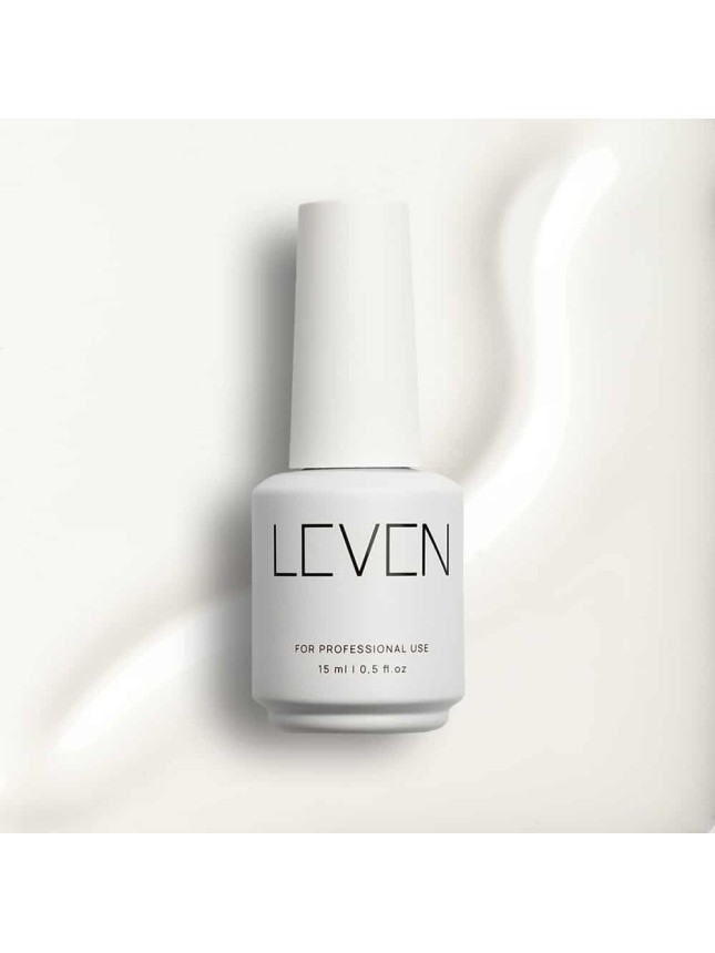 Leven | Ημιμόνιμο βερνίκι 15ml no. 331 Pure white