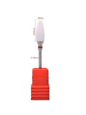 Κεραμικό Φρεζάκι Φλόγα Μαλακό 3/32" Tirch Cylinder (C)