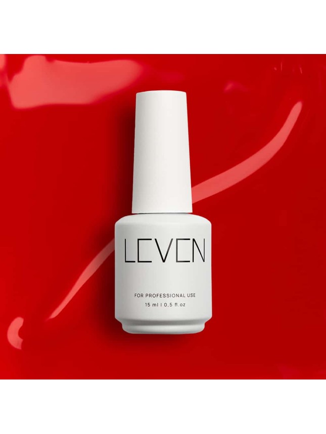 Leven | Ημιμόνιμο βερνίκι 15ml no. 123 Chilli