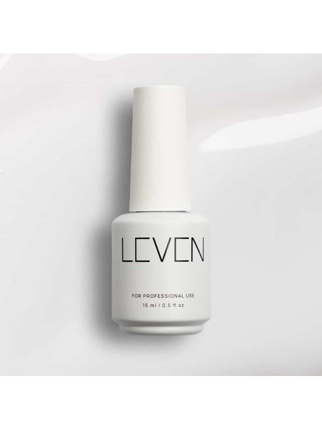 Leven | Ημιμόνιμο ημιδιάφανο βερνίκι 15ml no. S001 Cloud