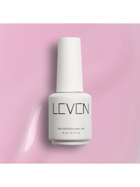 Leven | Ημιμόνιμο ημιδιάφανο βερνίκι 15ml no. S004 Cotton Pink