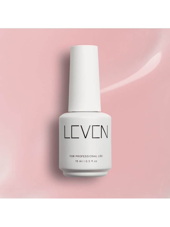 Leven | Ημιμόνιμο ημιδιάφανο βερνίκι 15ml no. S005 French Rose